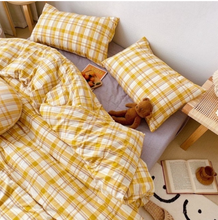 画像をギャラリービューアに読み込む, daily check bed cover set.