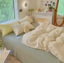 画像をギャラリービューアに読み込む, マルチカラーベッドカバーセット