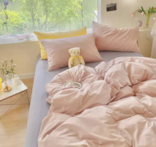 画像をギャラリービューアに読み込む, マルチカラーベッドカバーセット