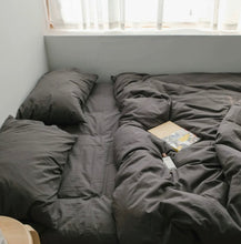 画像をギャラリービューアに読み込む, ordinary color bed cover set .