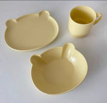 画像をギャラリービューアに読み込む, Bear's cafe set 食器3点セット