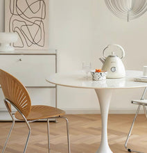 画像をギャラリービューアに読み込む, 【furniture market】white round table.