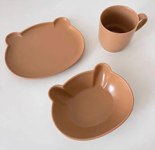 画像をギャラリービューアに読み込む, Bear's cafe set 食器3点セット