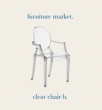 画像をギャラリービューアに読み込む, 【Furniture Market】クリアチェアb.
