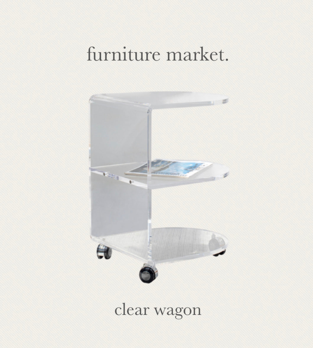 【Furniture Market】クリアワゴン