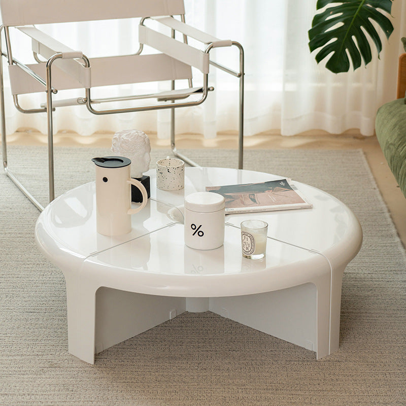 【Furniture market】wkite block table.