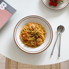 画像をギャラリービューアに読み込む, pasta lunch plate.
