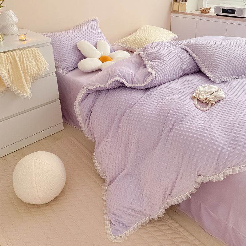 ベッドカバー。フットカバー。タペストリー