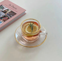 画像をギャラリービューアに読み込む, Home cafe cup &amp; saucer set.
